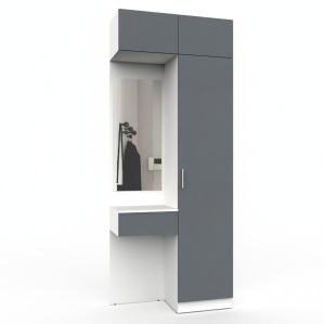 Набор мебели для прихожей "Марсель-203" МР 01-203 В2490 Ш1000 Г420 (ЛД..